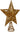 Kurt Adler 8-Inch Gold Glittered 5 Point Star Treetop - Premium  from Prestige Home Accents - Just $16.54! Shop now at Prestige Home Accents