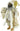 16" Inch Standing Precious Gold & Silver Ethnic African American Santa Claus Christmas Figurine Figure Decoration 161077 - Premium  from Prestige Home Accents - Just $68.19! Shop now at Prestige Home Accents