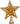 Kurt Adler 8-Inch Gold Glittered 5 Point Star Treetop - Premium  from Prestige Home Accents - Just $16.54! Shop now at Prestige Home Accents