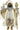 16" Inch Standing Precious Gold & Silver Ethnic African American Santa Claus Christmas Figurine Figure Decoration 161077 - Premium  from Prestige Home Accents - Just $68.19! Shop now at Prestige Home Accents