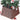 22.4'' Christmas Tree Collar,Plastic Rattan Xmas Tree Skirt,Rustic Decorations,Tree Skirt Base for Christmas Tree Decorations,Red&Black,Cts-Rb007 - Premium  from Prestige Home Accents - Just $56.62! Shop now at Prestige Home Accents