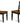 "Set of 2 Logan Dining Room Chairs with Stylish Back and Solid Wood Seats in Black & Cherry Finish" - Premium  from Prestige Home Accents - Just $185.30! Shop now at Prestige Home Accents