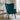 Modern Velvet Accent Chair with Tufted Button Wingback Design, Arms, and Solid Wood Legs - Upholstered Tall Back Desk Chair for Living Room, Bedroom, or Waiting Room (Teal) - Premium  from Prestige Home Accents - Just $198.44! Shop now at Prestige Home Accents